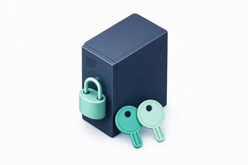 Aadhaar Vault: a server with a lock and token keys