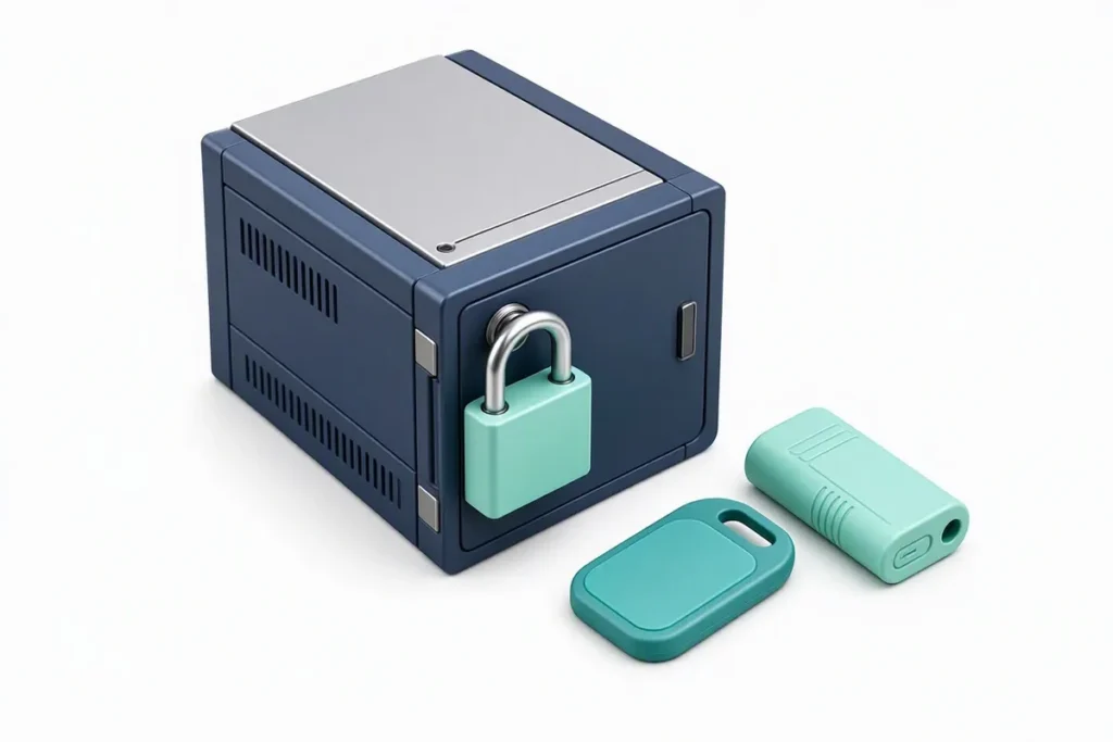 Aadhaar Vault: a server with a lock and token keys