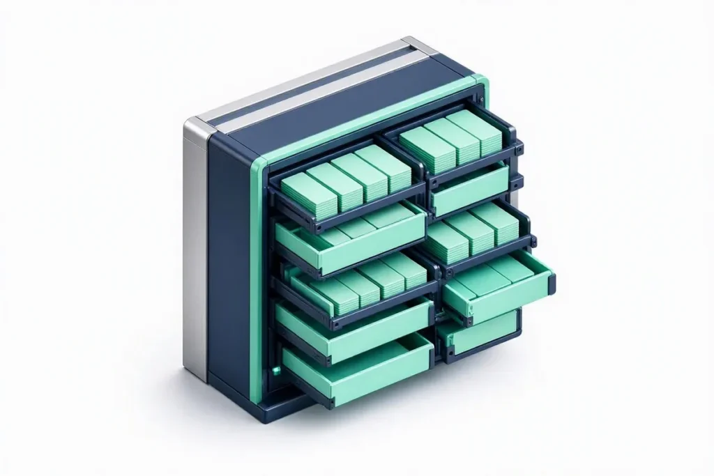CERSAI: a central archive building storing record cards