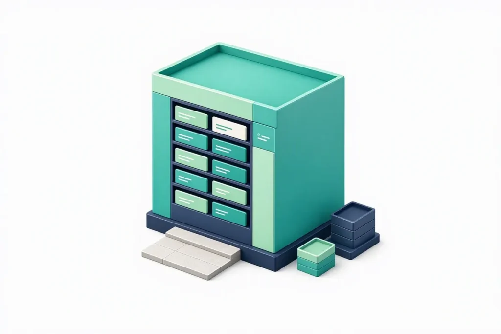 CERSAI: a central archive building storing record cards